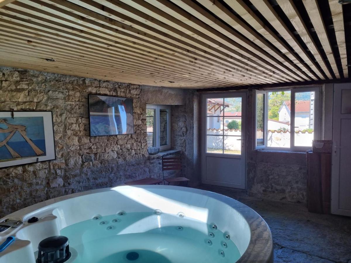 Gite De L'Ancheronne 12 Couchages Spa Villa Lavans-sur-Valouse Dış mekan fotoğraf