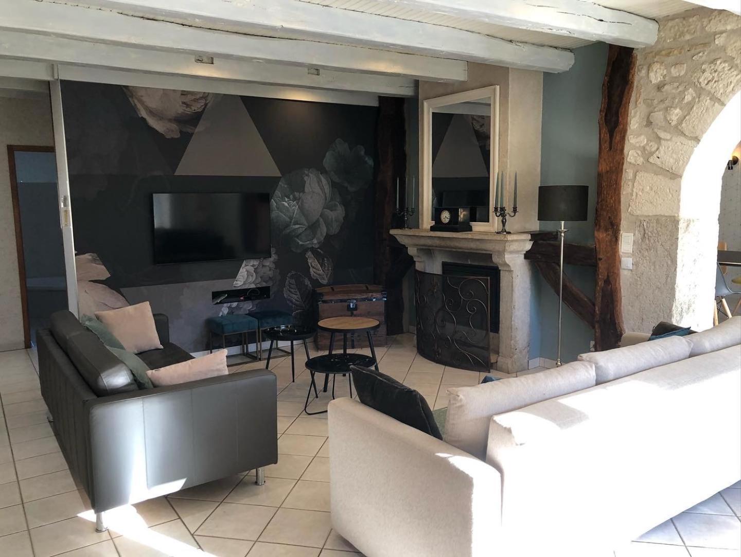 Gite De L'Ancheronne 12 Couchages Spa Villa Lavans-sur-Valouse Dış mekan fotoğraf