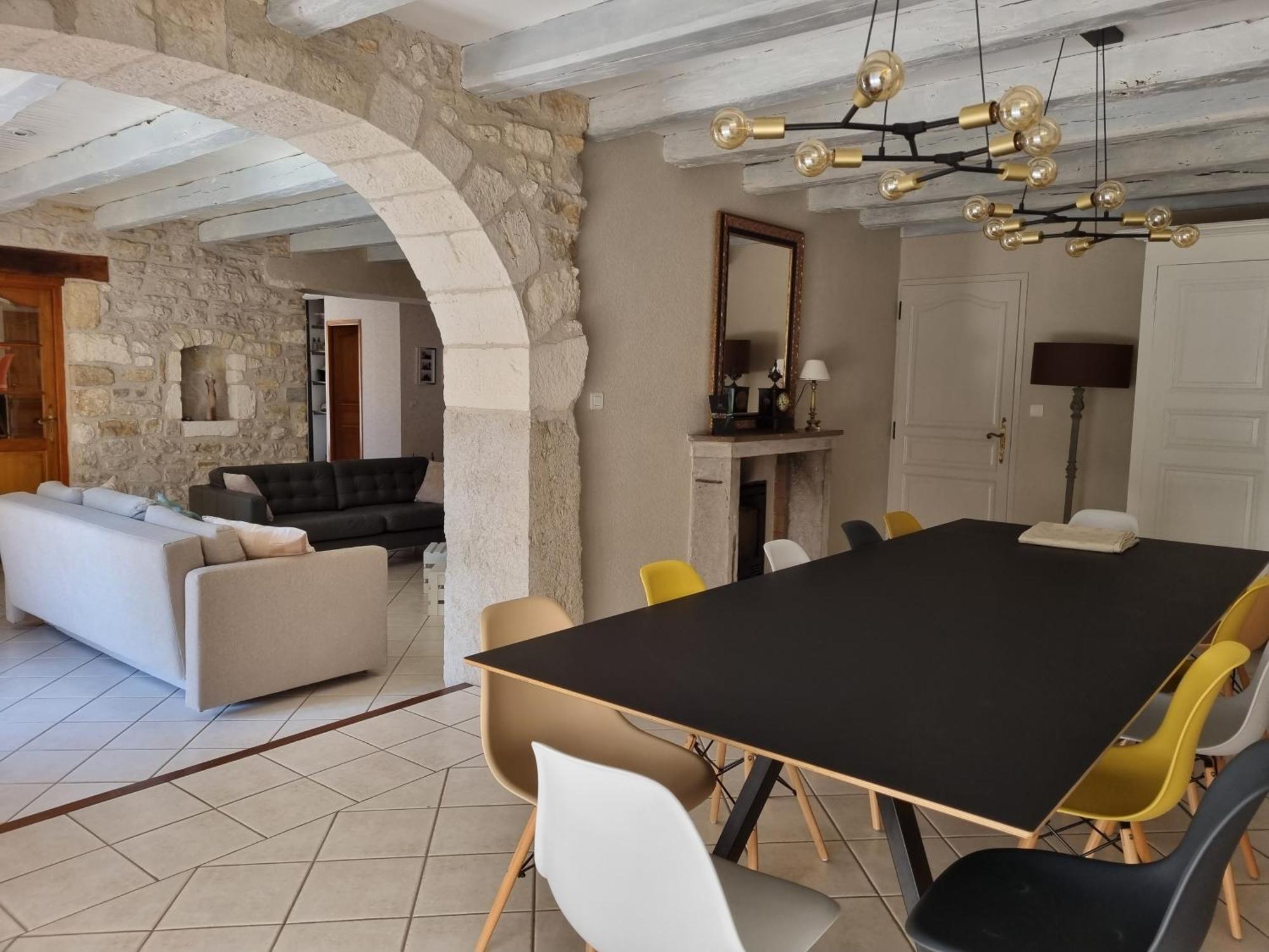 Gite De L'Ancheronne 12 Couchages Spa Lavans-sur-Valouse Dış mekan fotoğraf